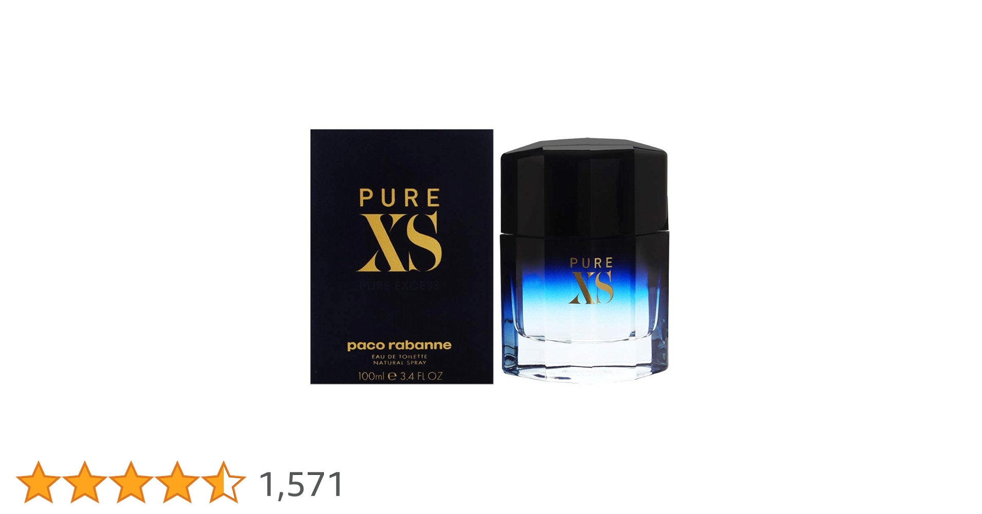 パコラバンヌ ブラックエクセス E/T 100ml 香水 XS Amazon.com : Black XS by Paco Rabanne for Men 3.4 oz Eau de